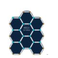 Miniatyrbillede 1 af 2: Garagebelysning, Hexagon Design, 6000-6500K Farvetemperatur, Ikke-dæmpbar,HC-2924-440