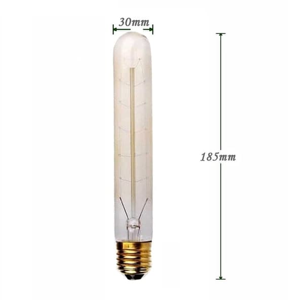 OBOSOE 8-pak pærer E27 40W, LED og glødetråd, varm hvid, til indendørs og udendørs brug