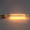 Miniatyrbillede 5 af 5: OBOSOE 8-pak pærer E27 40W, LED og glødetråd, varm hvid, til indendørs og udendørs brug