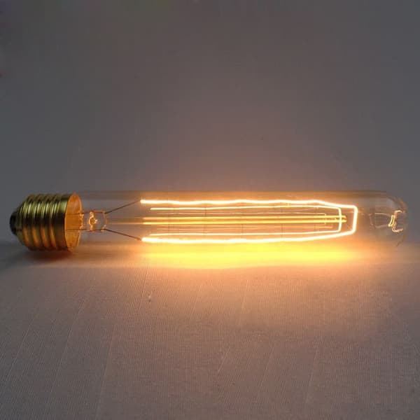 OBOSOE 8-pak pærer E27 40W, LED og glødetråd, varm hvid, til indendørs og udendørs brug