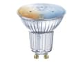 Miniatyrbilde 1 av 2: LEDVANCE SMART+ - LED-pære for søkelys - form: PAR16 - GU10 - 4.7 W (ekvivalent 50 W) - klasse F - avstembar hvit - 2700-6500 K - gjennomsiktig