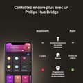 Miniatyrbild 6 av 6: Philips Hue White &amp; Colour Ambiance, E27-ansluten LED-lampa, 60W ekvivalent, 800 lumen, Pack of 4, Bluetooth-kompatibel