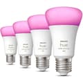 Miniatyrbild 2 av 6: Philips Hue White &amp; Colour Ambiance, E27-ansluten LED-lampa, 60W ekvivalent, 800 lumen, Pack of 4, Bluetooth-kompatibel