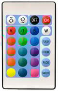 Miniatyrbillede 3 af 11: RGB LED-STRIP MULTIFARVET VANDTÆT 5m + FJERNBETJENING