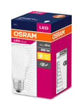 Miniatyrbillede 6 af 6: LED-pære VALUE E27 8,5W=60W 2700K 806lm 827 A60 230V mat
