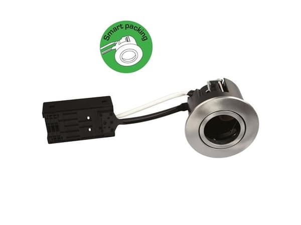 Downlight Luna QI GU10 Ø88 alu 10stk