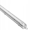 Miniatyrbillede 2 af 7: 4x G13 LED fugtbestandig lyskilde IP65, 1x T8 LED, 18W 2430LM 120cm, neutral hvid 4000K, 4x NW
