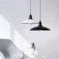 Pikkukuva 5 / 11: LED-riippuvalaisin, riippuvalaisin, 1-liekkinen, kattovalaisin 32 cm, PA607 VALKOINEN