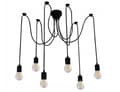 Pikkukuva 1 / 6: Vintage Retro & Loft E27 Edison -riippuvalaisin, 6-lamppuinen olohuoneeseen (Pajak 6x)