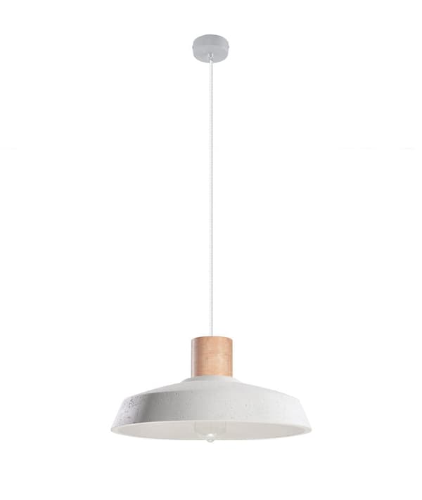 E27 pendel, 1-pære pendel, pæreholder, Ø 40cm, 1x E27 sort (Afra)