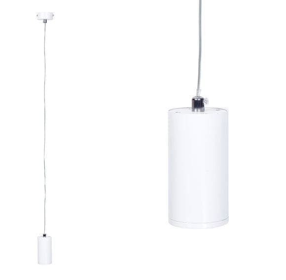 GU10 pendellampe, pendellampe med 1 lyskilde, hvid Ø 5,6 cm, 1x GU10 (Karadon)