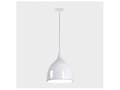 Miniatyrbild 3 av 8: LED-pendellampa, pendellampa, 1 ljuskälla, tak Ø 17 cm, silverfärgad lamphållare (SL6550)