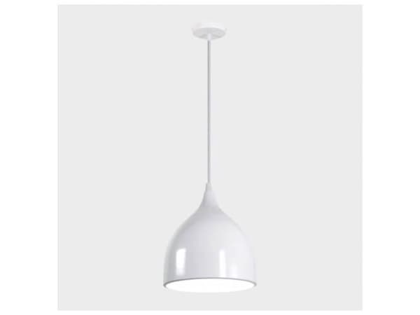 LED-pendellampa, pendellampa, 1 ljuskälla, tak Ø 17 cm, silverfärgad lamphållare (SL6550)
