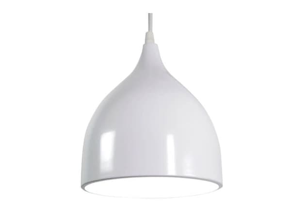 LED-pendellampa, pendellampa, 1 ljuskälla, tak Ø 17 cm, silverfärgad lamphållare (SL6550)