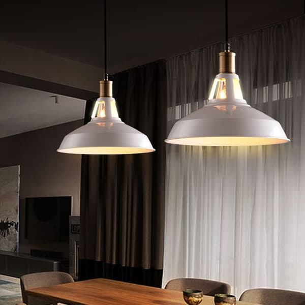 LED pendellampe, pendellampe, 1 flamme, loft 27 cm, PT608 SORT