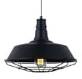 Miniatyrbillede 7 af 10: LED pendellampe, pendellampe, 1 flamme, loftslampe 36 cm, PT624 SORT