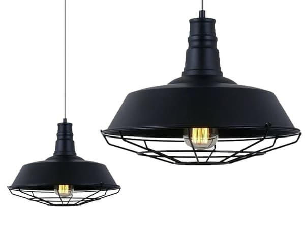 LED pendellampe, pendellampe, 1 flamme, loftslampe 36 cm, PT624 SORT