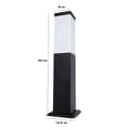 Miniatyrbillede 2 af 11: LED firkantet væglampe, LED væglampe, 45 cm sort fodlampe, Q290