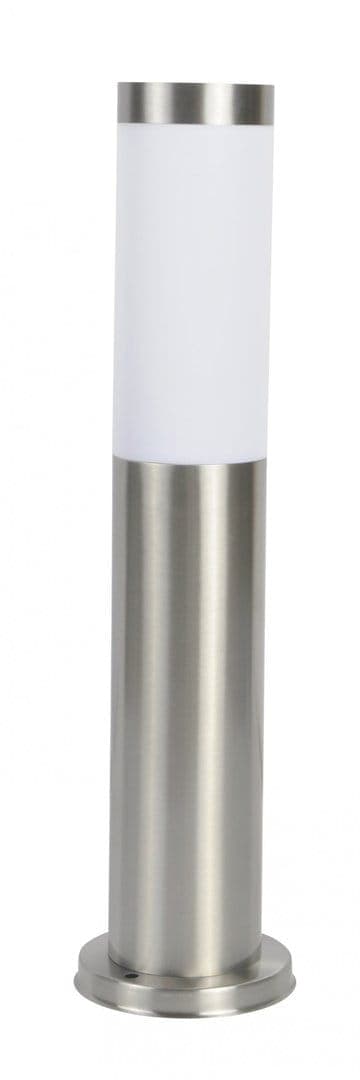 LED-vejlampe rund sort, væglampe, piedestallampe 60 cm IP44 230V, Q204