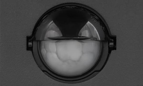 12W LED udendørs væglampe, LED udendørslampe med bevægelsessensor, IP44 4000K udendørs væglampe, CLARK
