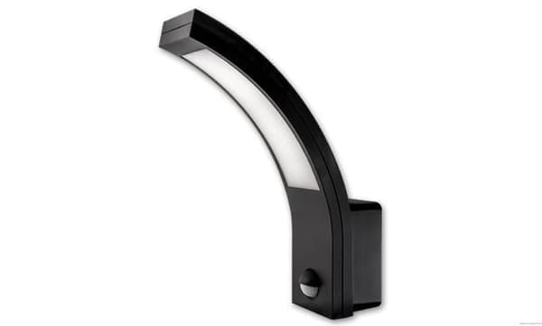 10W LED udendørs væglampe, LED udendørslampe med bevægelsessensor, IP54 4000K udendørs væglampe, DIRON