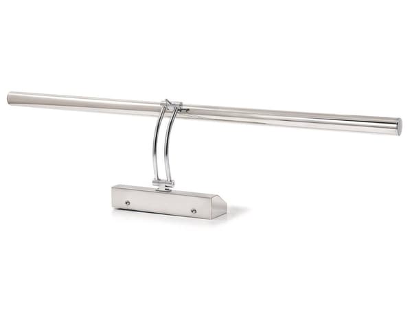 LED-peilivalaisin 74 cm, meikkivalo 9 W 6000 K, kylpyhuoneen valaisin, seinävalaisin IP65, hopea (Olaf 9 W)