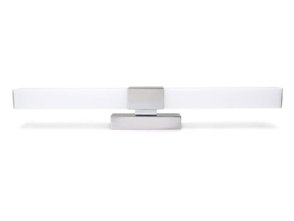 LED-peilivalaisin 60cm, meikkivalo 12W 4000K, kylpyhuoneen seinävalaisin IP44, hopea (Zinna)