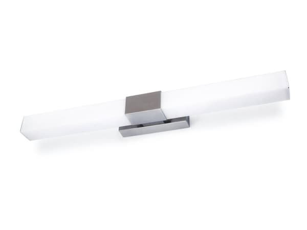 LED-peilivalaisin 60cm, meikkivalo 12W 4000K, kylpyhuoneen seinävalaisin IP44, hopea (Zinna)