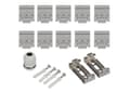 Miniatyrbillede 6 af 7: 10x G13 LED-pærer fugtbestandige IP65, 2x T8 LED, 36W 4860LM 120cm, neutral hvid 4000K, 10x NW