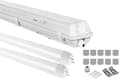 Miniatyrbillede 2 af 7: 10x G13 LED-pærer fugtbestandige IP65, 2x T8 LED, 36W 4860LM 120cm, neutral hvid 4000K, 10x NW