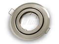 Miniatyrbillede 1 af 6: LED indbygget spotlight, LED indbygget spotlight rund metal forniklet til 50 mm LED-pærer + GU10 Beta-fatning