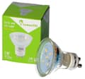 Miniatyrbillede 1 af 8: GU10 LED 1W, 18 NY (2835) SMD LED 230V 80LM, kold hvid