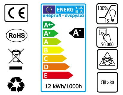 Koldhvid LED-strip, LED-strip, rulle 4m 600/5m LED 3528 48W/5m 2800/5m LM, +Stick +Transformer