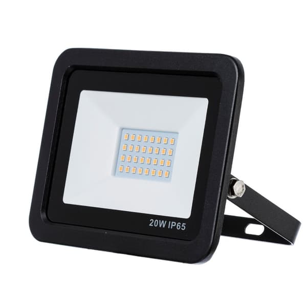 LED-spotlight, LED-spotlight, SLIM 20W kold hvid 6000K LED-spotlight, 20W 1800 lumen, 220-240V