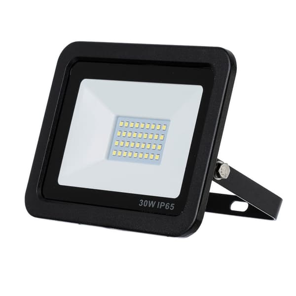 LED-spotlight, LED-spotlight, SLIM 30W kold hvid 6000K LED-spotlight, 30W 2700 lumen, 220-240V