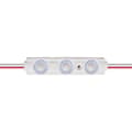 Pikkukuva 1 / 2: 10 kpl 5050, LED-moduuli, vedenpitävä, IP65, 3 SMD-diodia, 5050 lämmin valkoinen, 0,72 W 12 V DC (10 kpl LÄMMIN VALKOINEN)