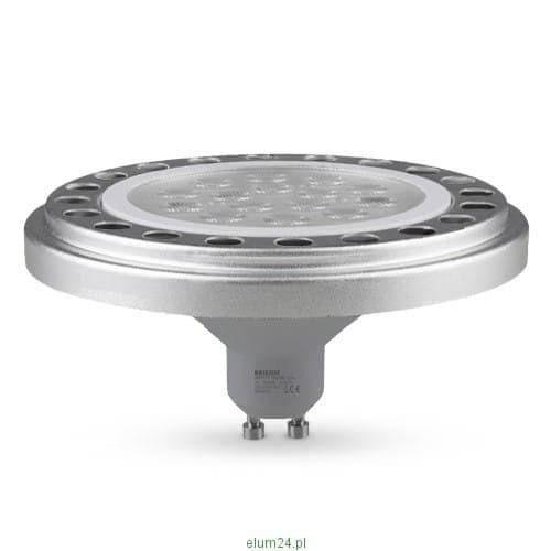 LED ES111 GU10, LED AR111 GU10 6 LED 12W LED-lampe, ES111 LED loftlampe spotlight 12W 850LM WW