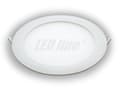 Miniatyrbillede 1 af 2: 12W LED RUND PANEL loftspot indbygget + transformer, kold hvid 230V 860LM