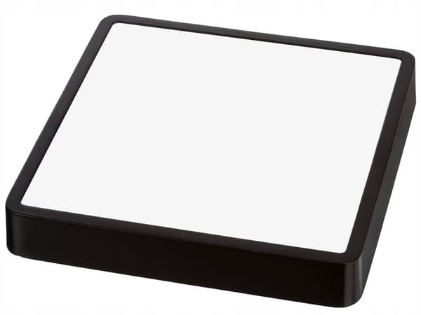 LED-kattovalaisin, LED-kattovalaisin 18W LED-PANEELI LED-kattovalaisin neutraali valkoinen 4000K 1800LM 230V (musta)