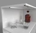 Miniatyrbillede 6 af 11: SÆT: LED-profil, LED-profil 100 cm til LED-strimler, LED-profil + LT4-afdækning (transparent)