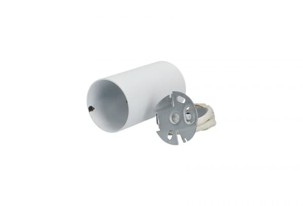 SÆT: 5W LED-påbygningsspotlight, LED-loftlampe, rund aluminiumsloftlampe ?55 mm x 90 mm, hvid