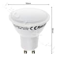 Miniatyrbillede 4 af 10: GU10 LED 5W, 6 NYE (2835) SMD LED 230V 430LM, neutral hvid