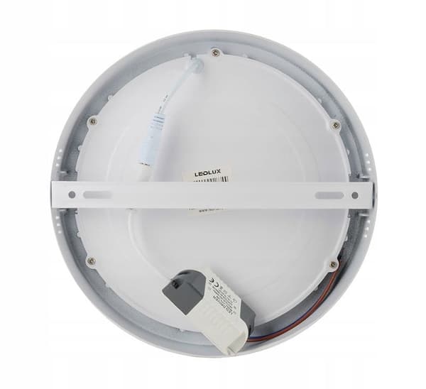 LED-PANEELI Pyöreä 18W pinta-asennettava lamppu, kylmä valkoinen 6000K 230V