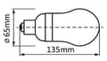 Miniatyrbillede 3 af 10: E27 18W LED, E27 18W kold hvid 6000K, 1620LM erstatning 140W