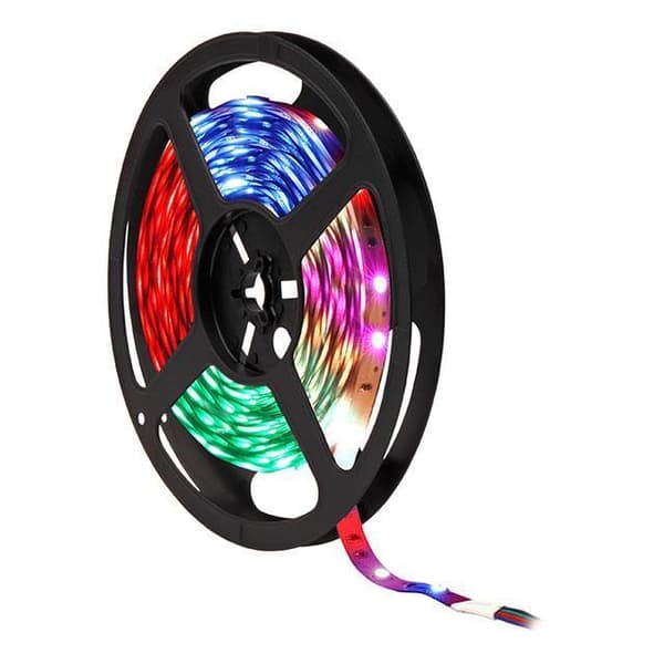 RGB LED-nauha, LED-nauha, RGB LED-nauha 12V 1m 150 LED/5m 5050 SMD-SIRU 36W/5m 2400/5m LM