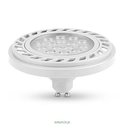 ES111 GU10 LED-pære, 9W, neutral hvid, 800LM LED-reflektor, transparent hvid
