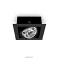 Miniatyrbillede 1 af 6: AR111 ES111 spotlight, LED loftspotlight, LED loftslampe, 1 flamme, PASEO Sort