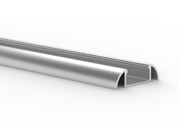 SÆT: LED-profil, LED-profil 100 cm til LED-strimler, LED-aluminiumsprofil LT2