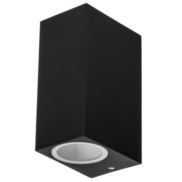 LED-puutarhavalaisin 4W, 2-liekkinen LED-puutarhavalaisin KYLMÄ VALKOINEN, alumiini IP44, LX56