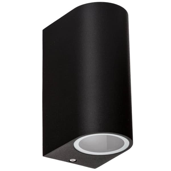 4W LED udendørs væglampe, 2-flammende LED udendørs væglampe VARM HVID, aluminium IP44, LX54